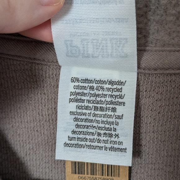 NWT PINK Victoria's Secret Preppy Fleece Cozy Cropped Polo Sweater Top Size XXL - Picture 8 of 11